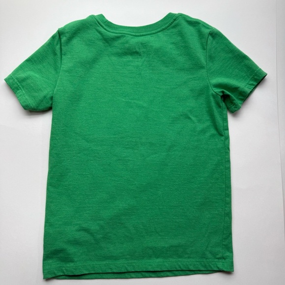 Cat & Jack Boys St Patrick Graphic T Shirt Green Shamrock & Roll Toddler Size 5T - Picture 2 of 5